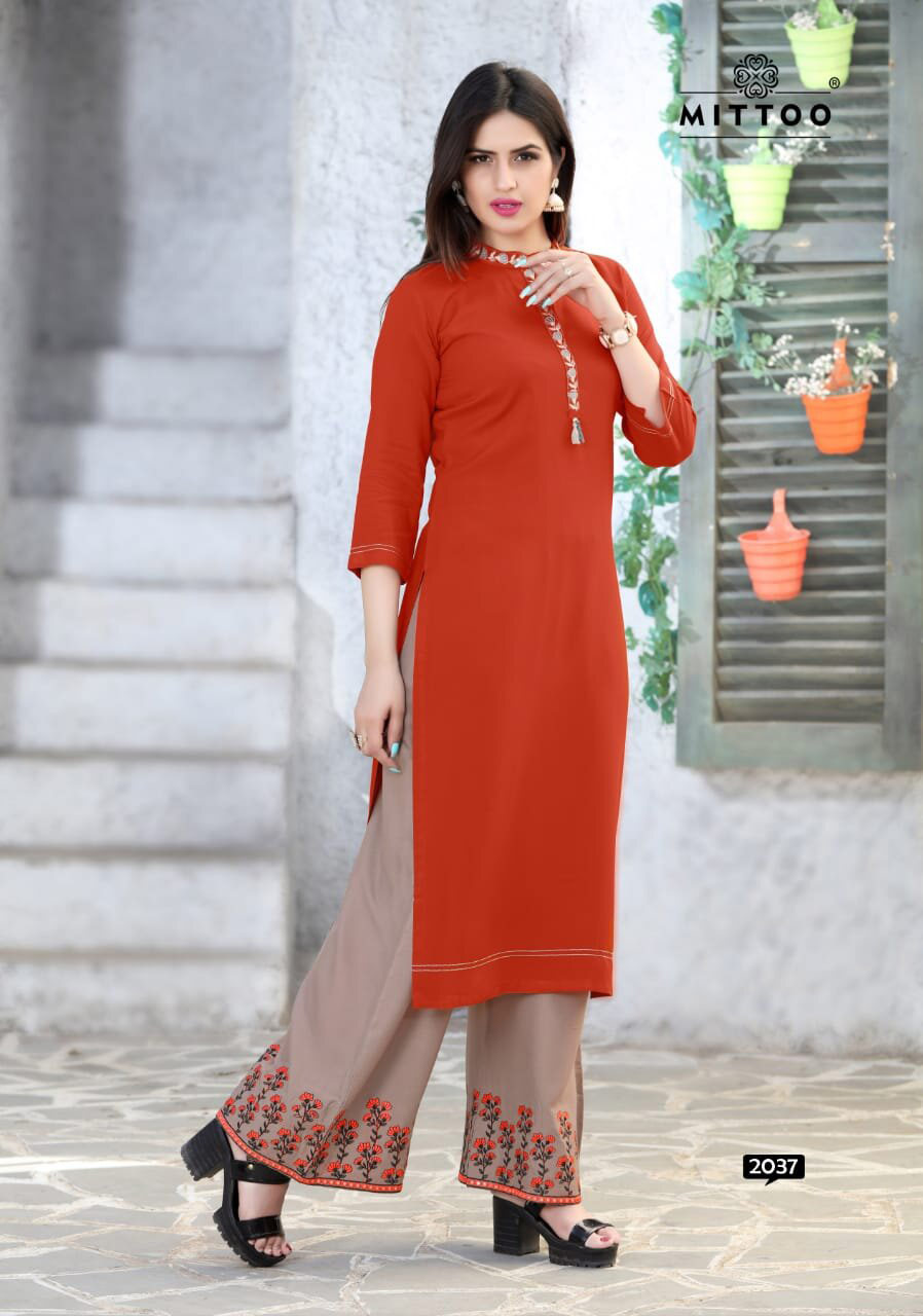 Panghat Vol-6 Mittoo Design Embroidery Payal work Kurti Panghat Vol-6 Mittoo Design Embroidery Payal work Kurti